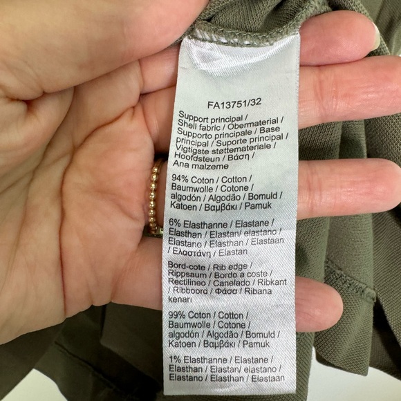 Lacoste khaki polo shirt size 3X - Picture 5 of 8